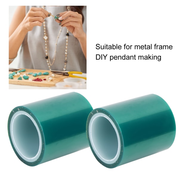 10 stk Epoxy UV-harpiks Craft Paper Tape gør-det-selv-smykker Åben rammeindstillingshjælper