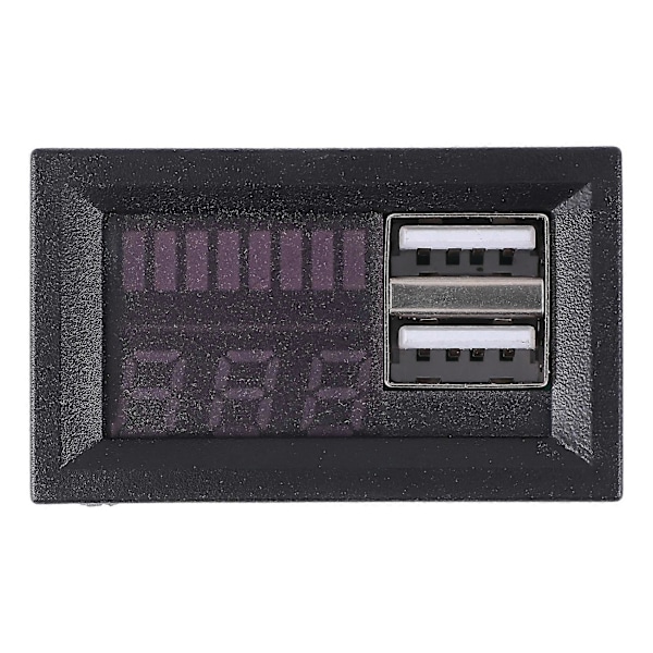 Röd LED Digital Display Voltmeter Mini Spänningsmätare Volt Tester Panel för DC 12V Bilar Motorcyklar.pa