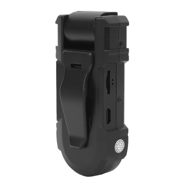 Kroppskamera 1080P videoinspelning Bärbar bärbar poliskamera för hemsäkerhetsvakt Utomhusresor Camping Cykling