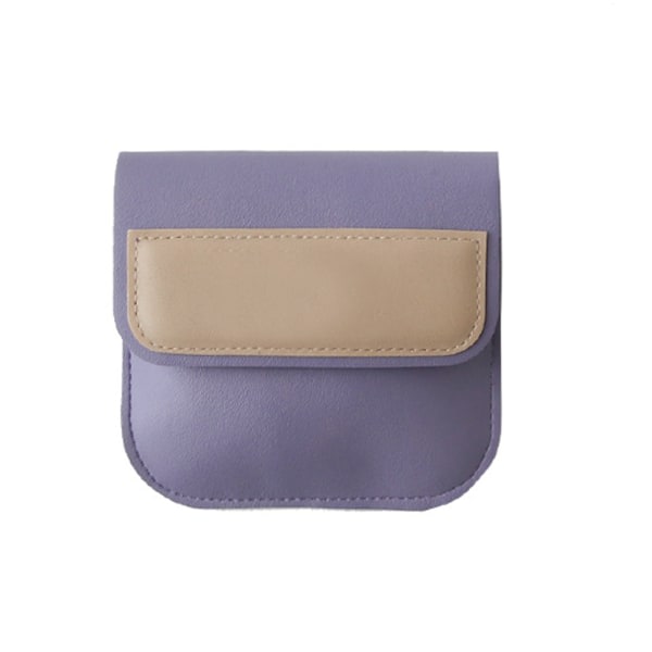 1st liten fräsch och minimalistisk mini zero-plånbok violet