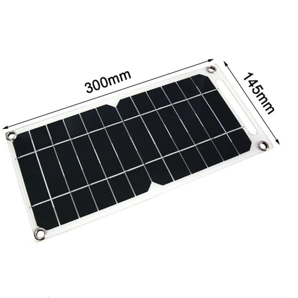 6V Høyeffekt USB Solcellepanel Utendørs Vanntett—PA