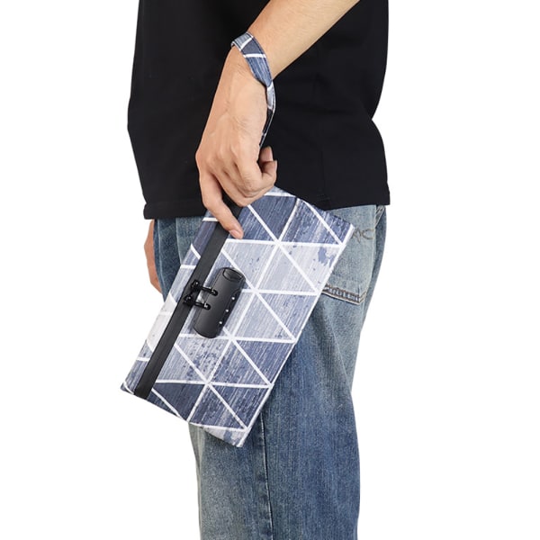 Lugtsikker taske Holdbar vandtæt lugtsikker opbevaringstaske med lås indeni poser Rejsetaske