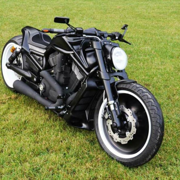 Motorcykel Elfordon Metall Retro Eftermontering Backspegel Helt fyrkantig aluminiumspegel-svart skal/blått glas (ett par)