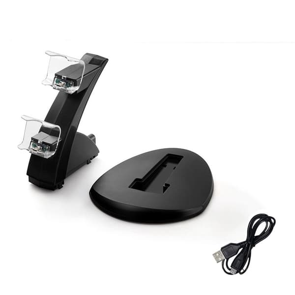 PS5 Ladestation Oplader Controller Håndkontrol Playstation
