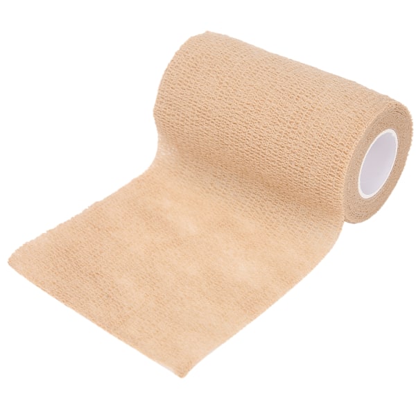 Selvklæbende bandageindpakning Åndbar ikke-vævet fleksibelt sammenhængende tape til sport10 cm x 4,5 m