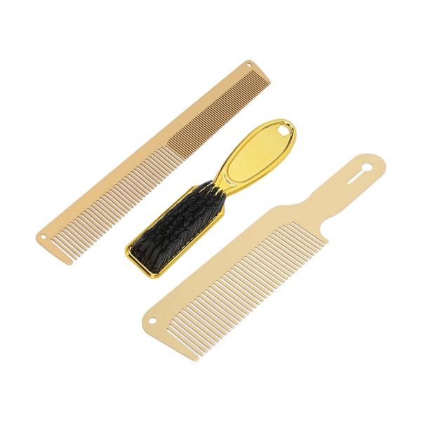Barber Comb Set Förhindra statisk ultratunn bärbar skäggborste för frisörsalong personligt bruk