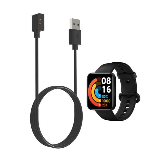 Ur Magnetisk oplader Spændingsregulering USB-opladerkabel til Xiaomi Redmi Watch 2 5V 3.3in