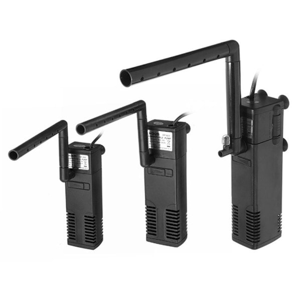 Opgraderet Akvarium Filter Nedsænkelig Strøm Intern Filter til Fisketank Filterpumpe 3 i 1 Spray Flow Biologiske Filter 3W/4W/8W/22W Matches the image 22W 1500L/H(EU Plug)