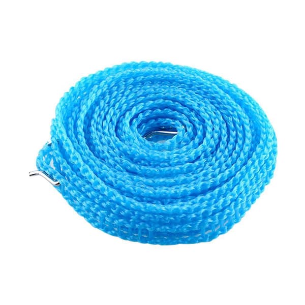 Tørresnor i Nylon, 10 meter - Blå