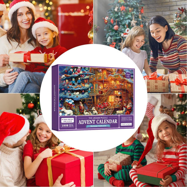 Joulukalenteripalapeli, adventtikalenteri 2024, luovat joulukalenterit