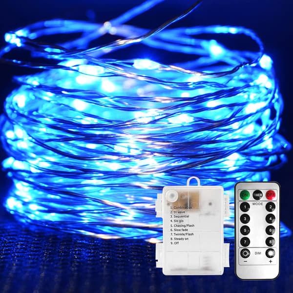 10m 100 LED Batteridrivna Ljusslingor Vattentäta