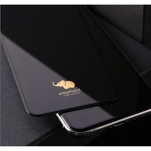 Skärmskydd i glas (6D böjt/fullt) för iPhone 12 Pro Max 6,7\", svart, SERO—pa