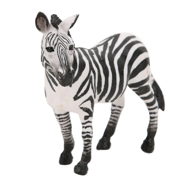 Zebra Simulering Modell Ornament Skrivbordsdekoration Barn Pedagogisk leksak