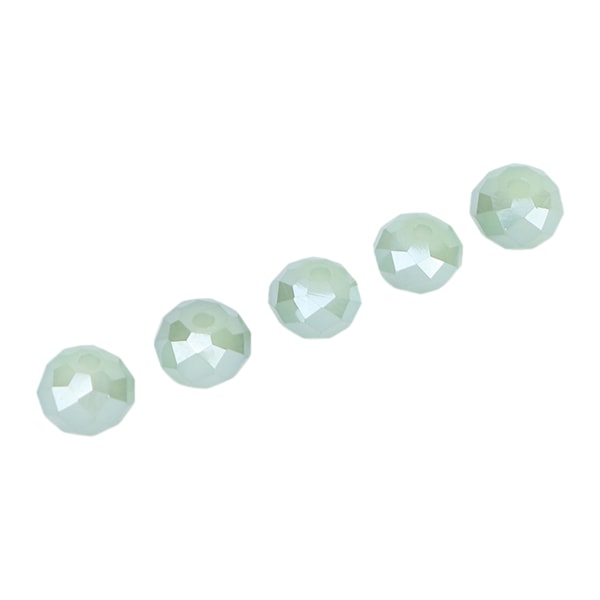 70 stk 8 mm plastik små perler frø perle tilbehør Tilbehør til smykkefremstilling Armbånd DIY CraftLight Green
