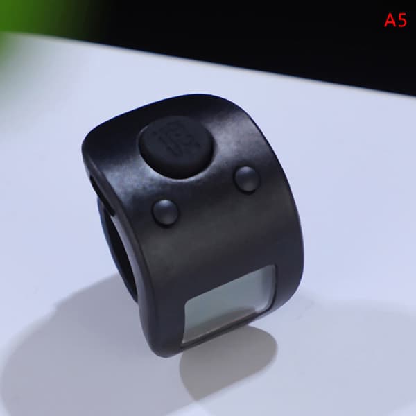 Mini Digital LCD Elektronisk Finger Ring Tæller