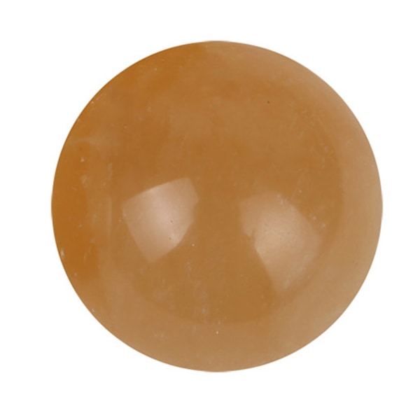 Naturlig kvartskrystalhelende ædelsten (Iceland SPAR Ball Calcite 4 cm)