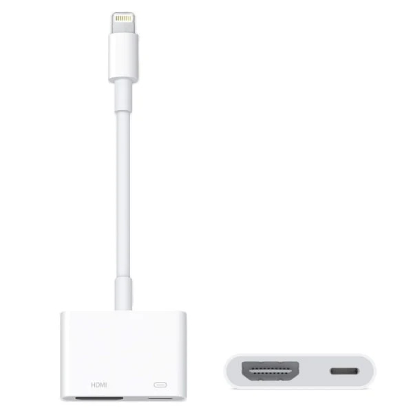 Lightning til Digital AV-adapter (Lightning til HDMI) Hvid