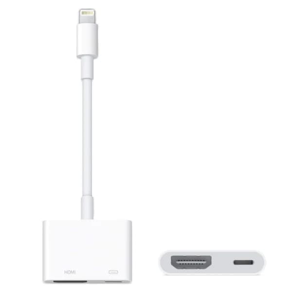 Lightning till Digital AV-adapter (Lightning till HDMI) Vit