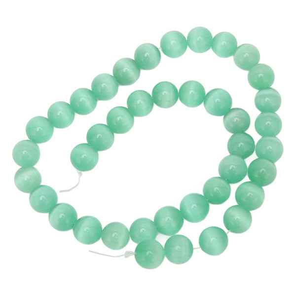 10 mm smykker DIY rund perle Udsøgt Elegant Natursten Perle til Armbånd Halskæde Fremstilling Grøn Blå