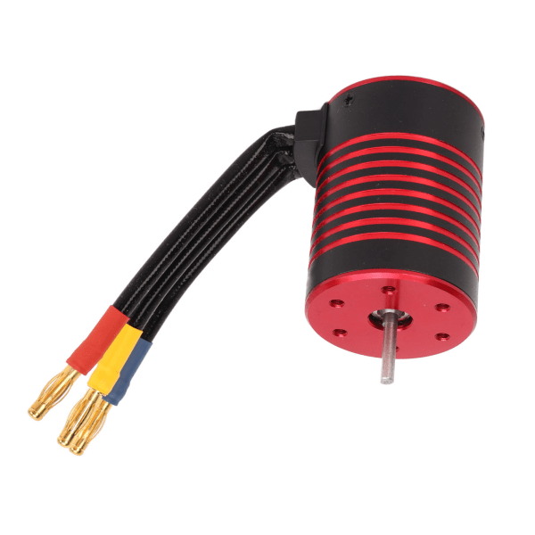 Borstlös motor Professionell hög torsion Vattentät 3650 RC borstlös motor för 1/10 1/8 RC bil 3100KV