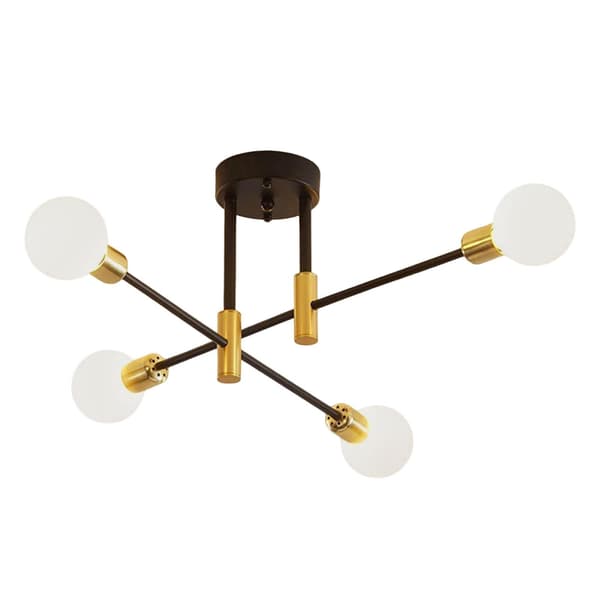 Moderne Sputnik lysekrone taklampe for stue 4 Lights