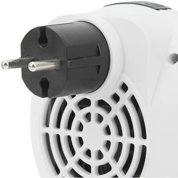 Seinään kiinnitettävä sähkölämmitin, PTC-lämmitin, kannettava lämmitin LED-näytöllä, 900W, valkoinen.pa