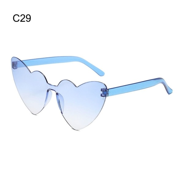 Hjerteformede solbriller Hjertesolbriller C29 C29 C29 C29
