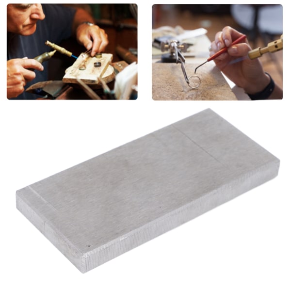 Järn smycken bänkblock Professionell metall stämpling block städ juvelerare verktyg för smycken gör