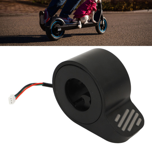 Elektrisk scooter Tommelbrems Gassregulator Sensitiv kontroll Komfortabel scooterdel for ES elektriske scootersykler