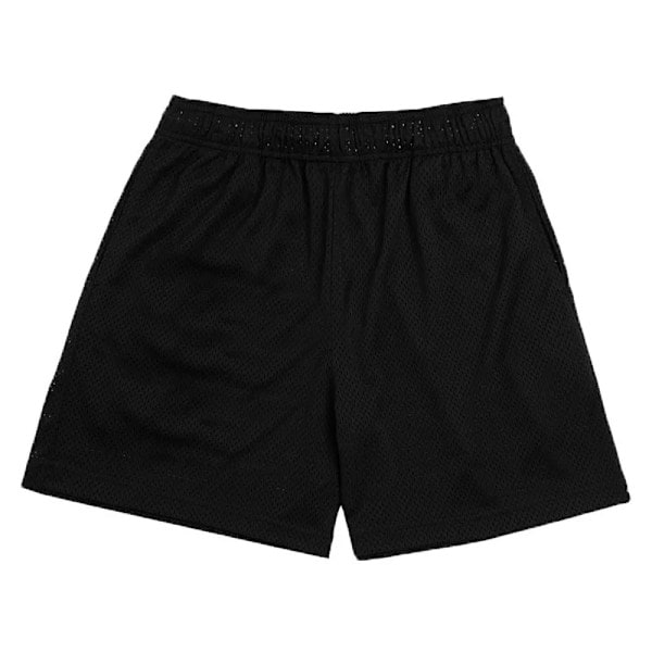 Eric Emanuel Ee Basic Short New York City Skyline Herrshorts Fitness Sportbyxor Sommar Träning Andningsbara Basketshorts T Röd XL_paris