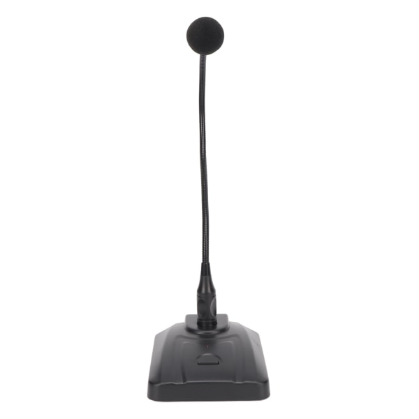 Svanehals kondensatormikrofon Fleksibel 6,35 mm kablet skrivebordsmikrofon for kringkasting av konferanser Forelesning