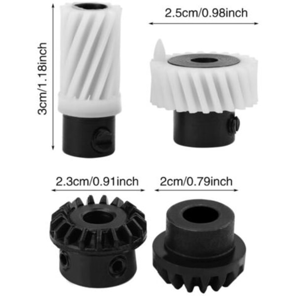 Symaskinsdrev Set 4st Plastdrev Tillbehör för Singer Symaskin 174488+174491+163997+163328--.pa