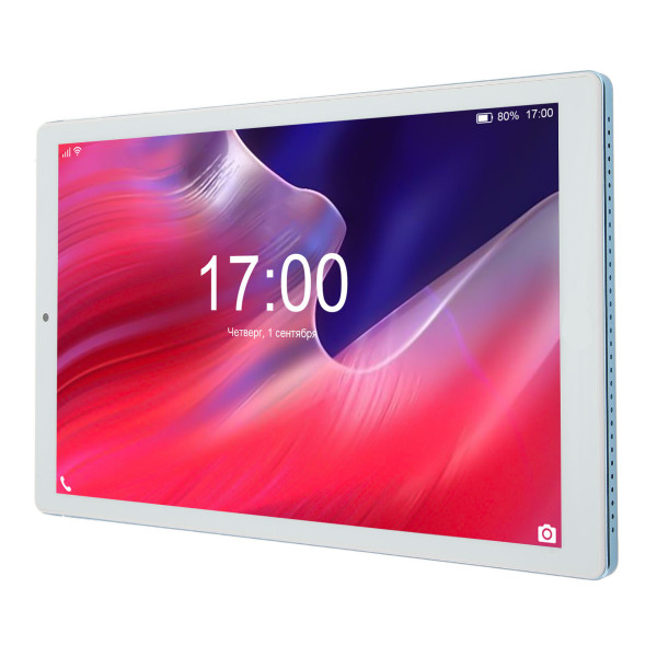 til Android 11 Tablet 10 Tommer IPS HD Stor skærm 3GB 64GB 8 Core Tablet med 3G netværk WIFI Blå 100?240V Blå EU-stik