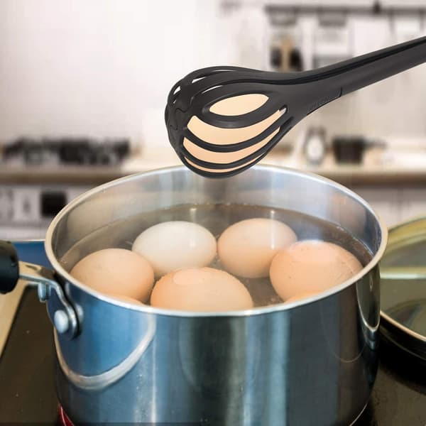 Eggtang, matklyper, multifunksjonell eggvisp, manuell eggvisp, kjøkkeneggvisp, matmikser