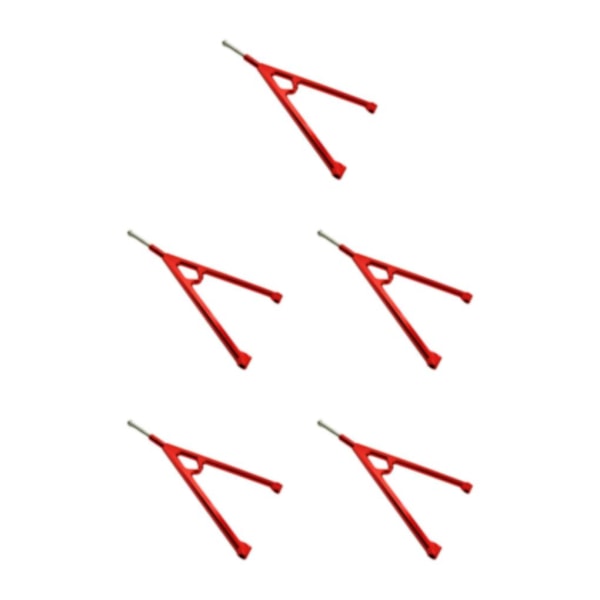 1/2/3/5 Forreste Trigonstøttestang til AXIAL SCX10 Forreste Trigon Red red 5Set