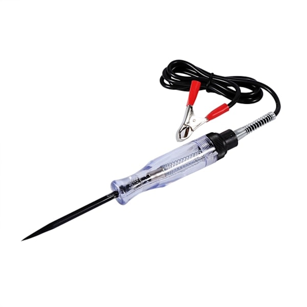 Auto 6V 12V 24V DC Bil Lastebil Spenningskrets Tester Bil Test Voltmeter Lang Sonde Pennlampe