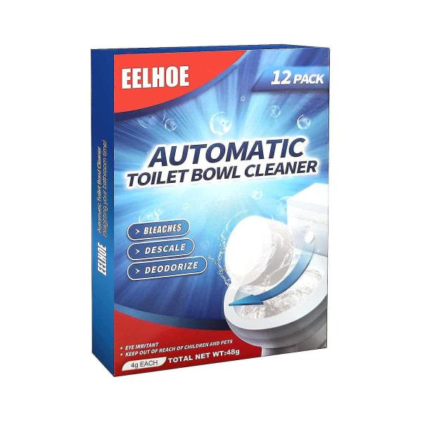 Eelhoe Toalettrengöring Brustablett Toalett Avkalkning Sanering Deodoriserande Multi-effekt