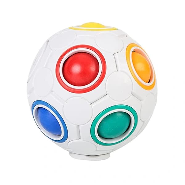 Fidgetball Hjernetrim for barn, 3D-puslespill reiseleker for gutter og jenter