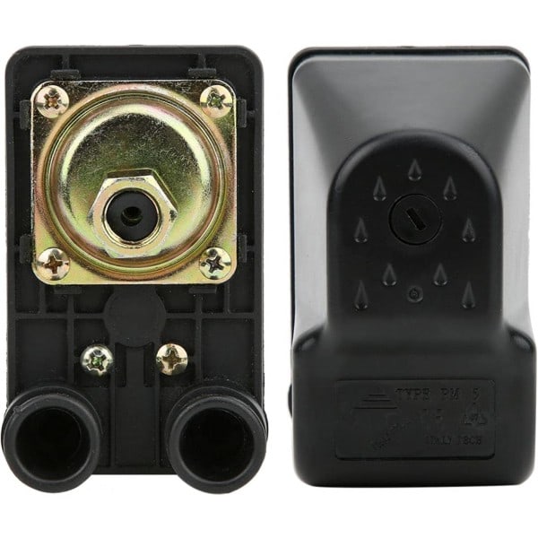Vattenpump Tryckvakt, 1.0-5.0bar IP44 Automatisk Vattenbrunn Tryckvakt, G1/4 \" Tryckbrytare för Självsugande Pumpar, ...