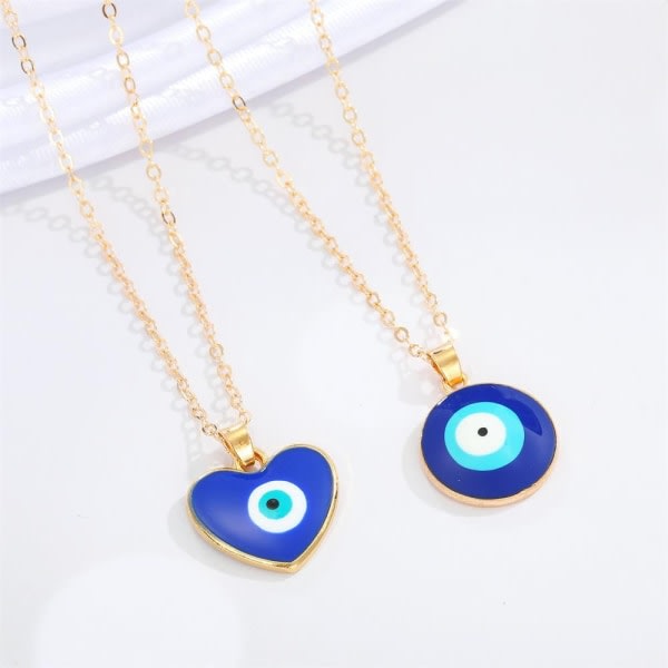 Evil Eye Halsband Hängsmycke Halsband STYLE 1 Style 1 Style 1