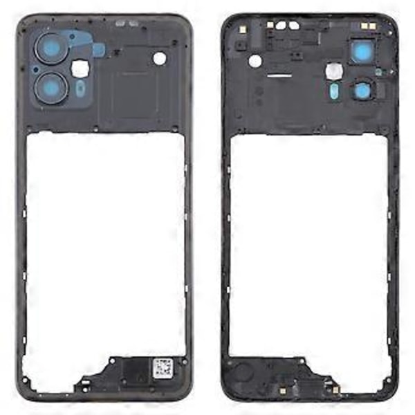 Motorola Moto G13 YHTEENSOPIVA Keskikehyskehyslevy (Musta)