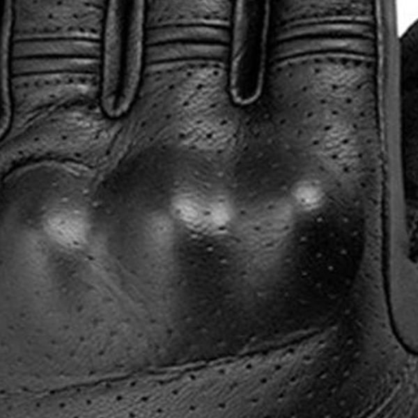 Täysnahkaiset hanskat, jotka estävät liukastumisen kylmän sään ratsastushanskat moottoripyöräilyyn, musta XL