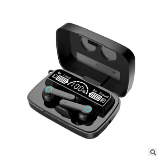 Wireless sport headphones with touch control, waterproof, LED display and Bluetooth