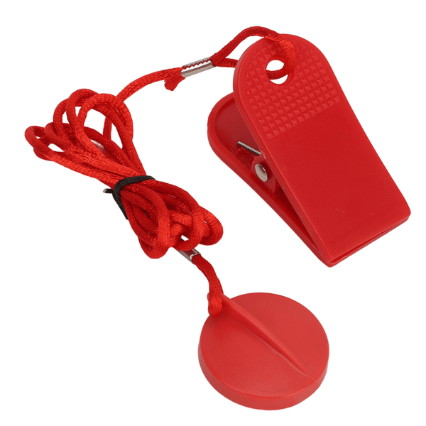 1 par löpband säkerhetsnyckel Löpmaskin Säkerhetsbrytare Lås för kommersiella hushållslöpband Nödstopp L