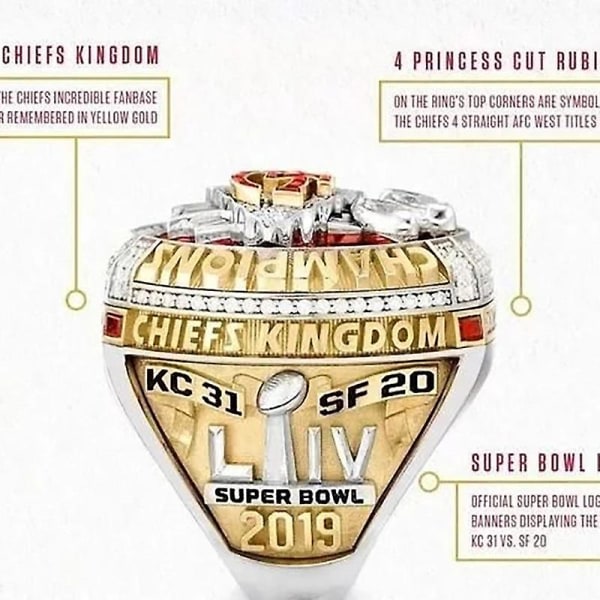 NFL Super Bowl Kansas City Chiefs Championship Ring