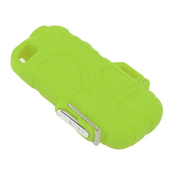 Double Arc Plasma Lighter Vindtæt Vandtæt Flammefri USB Elektrisk Lighter med 3 Gear Justerbar Lommelygte Grøn
