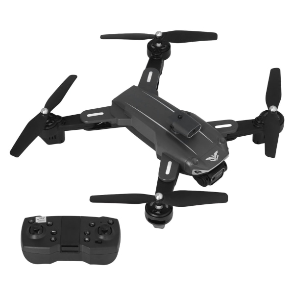 Drone med 4K-dobbelt kamera hindring unngåelse sammenleggbar drone-fjernkontroll 4-akset fly for voksne barn over 14 år