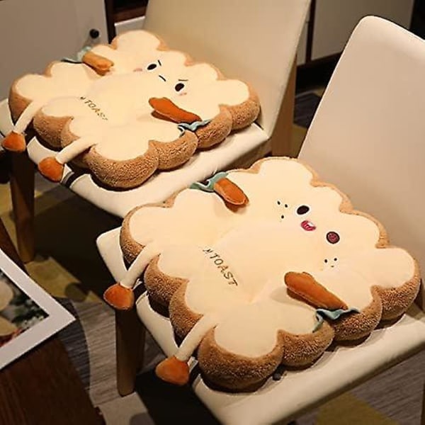 Toastbrød Supermyk Kvadratisk Stolpute, Kawaii Plysjleketøy Bursdags Julegave（PA）