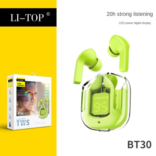Trådløse hovedtelefoner Bluetooth hovedtelefoner GRØN grøn green