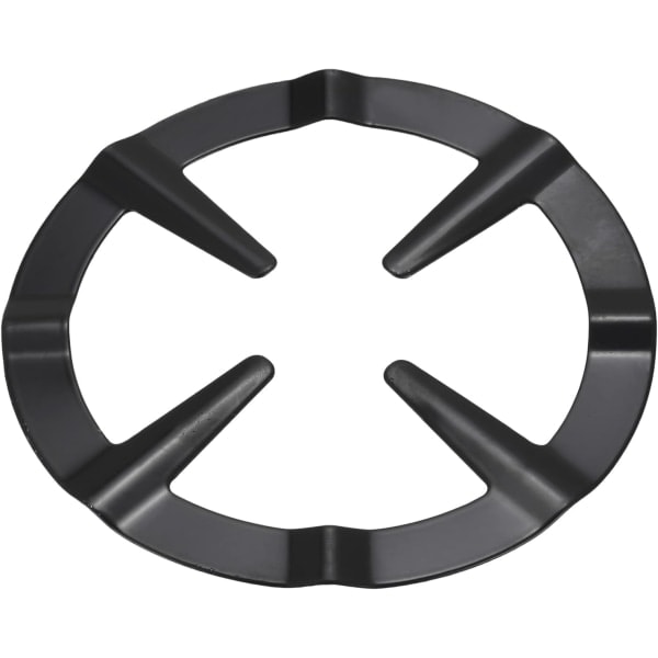 Paris_Galaxy Støbejerns Gasblus Komfurplade Reduceringsring Kaffekandeholder Hyldestøtte Stativ til Kaffekande Sort
